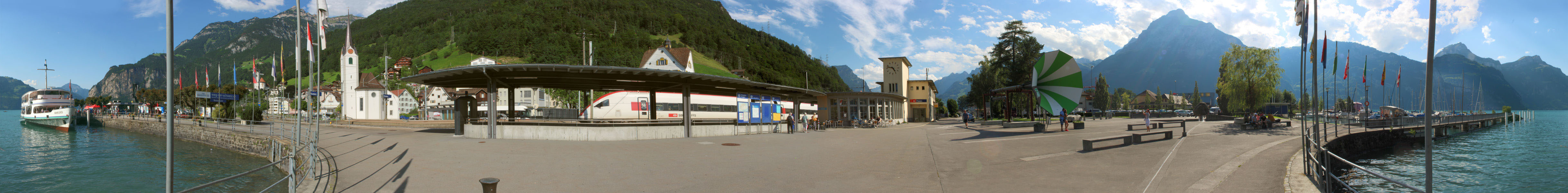 Flüelen Bahnhof 2017