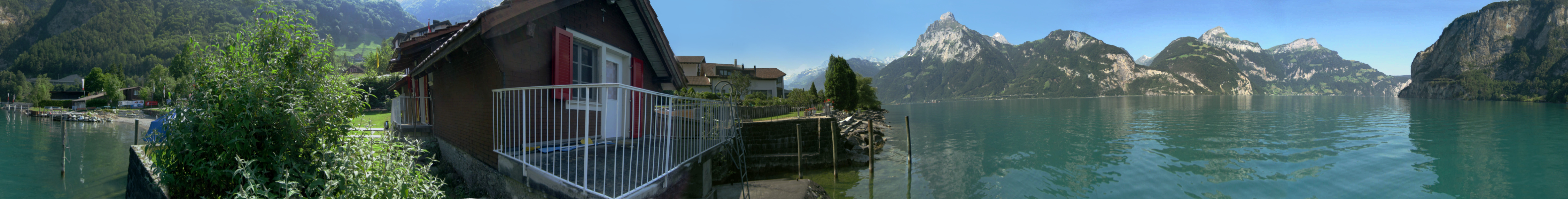 Flüelen Bootsthaus 2009