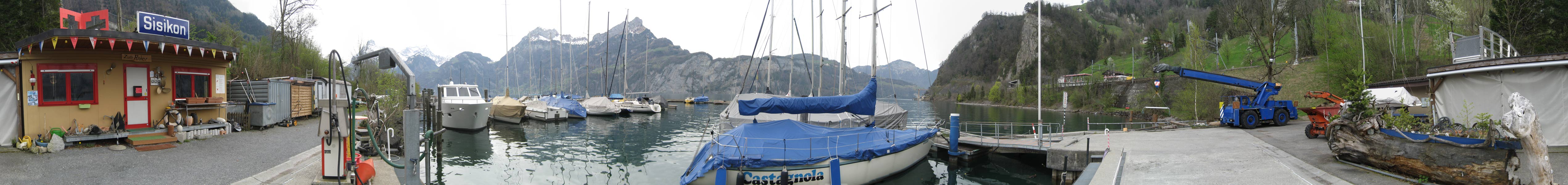 Sisikon Hafen